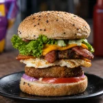 Signature Beef Boom Blast Burger