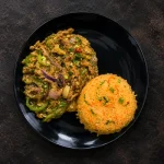 Rice Bowl with Beef Masala