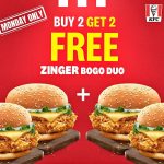 Zinger BOGO Duo with Cheese